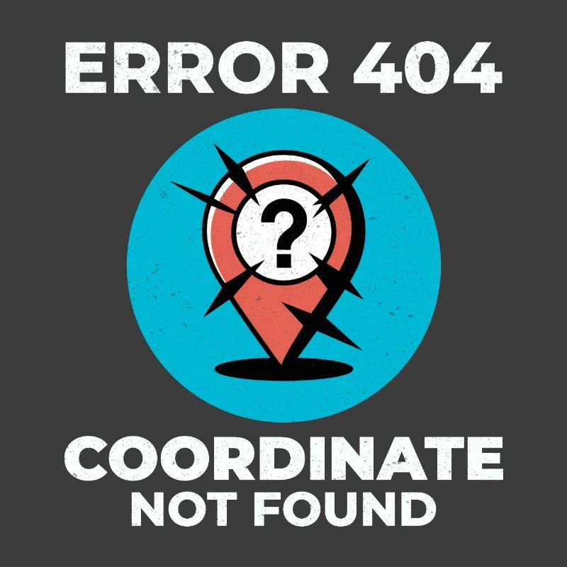 Question Mark Pin Lost Location GIS Error