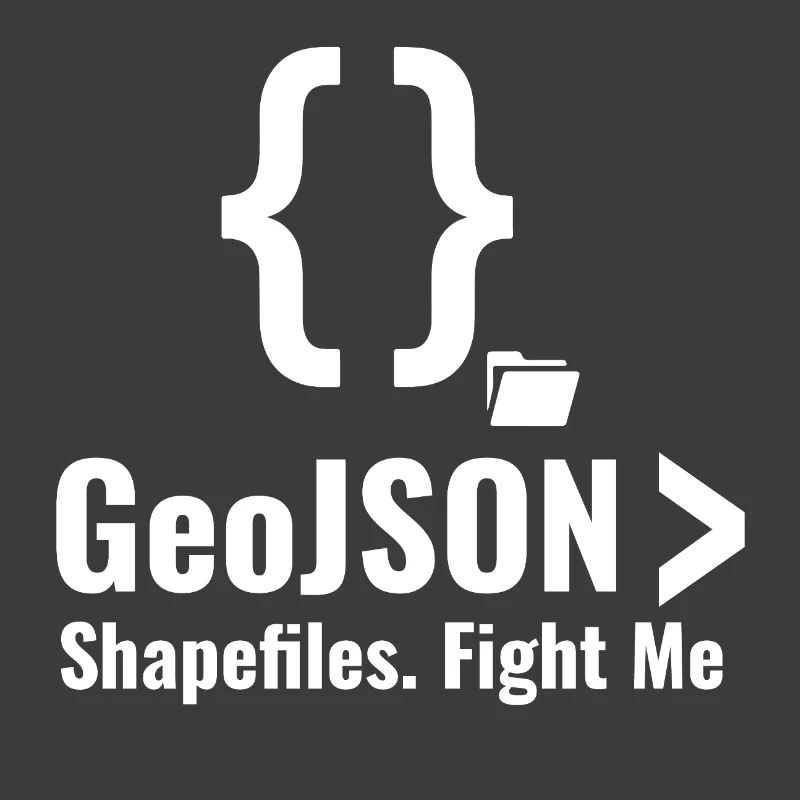 GeoJSON Shapefiles GIS Data Format Debate
