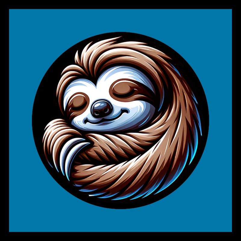 Faultier - cool bleiben immer mit der Ruhe