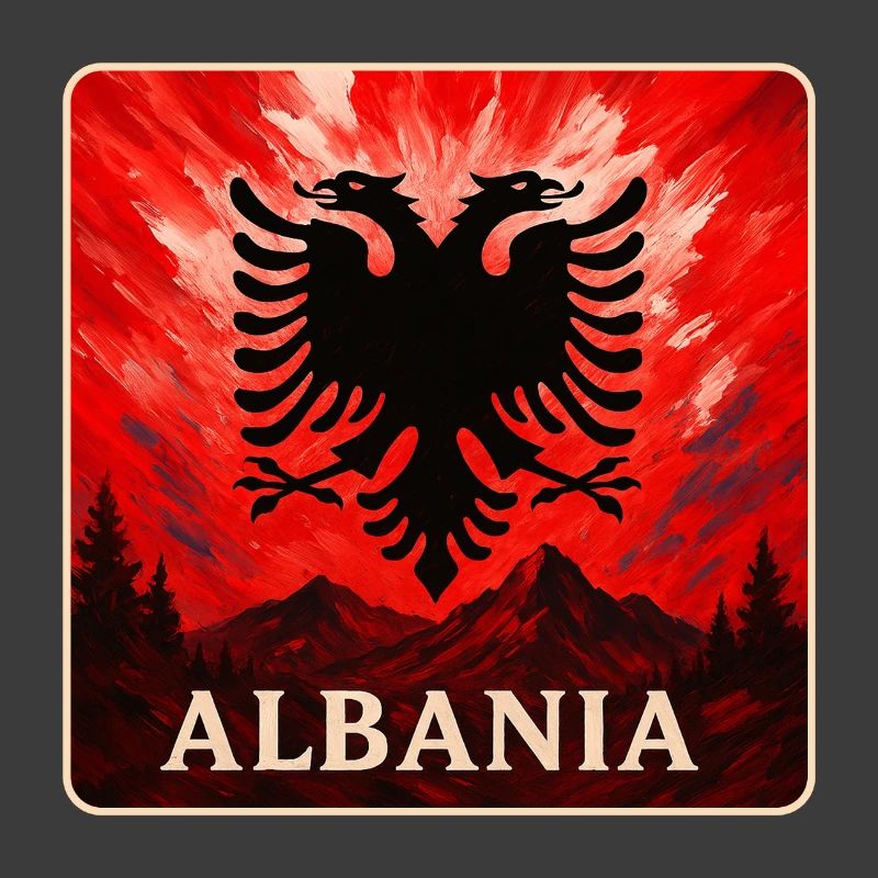 Albania Double Eagle Design