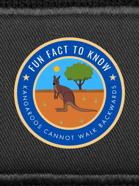 Kangaroos cannot walk backwards
