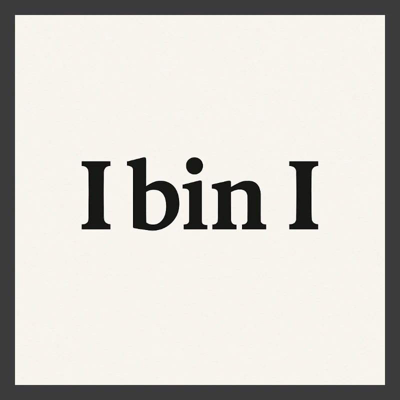 Humorous I Am I Statement Design