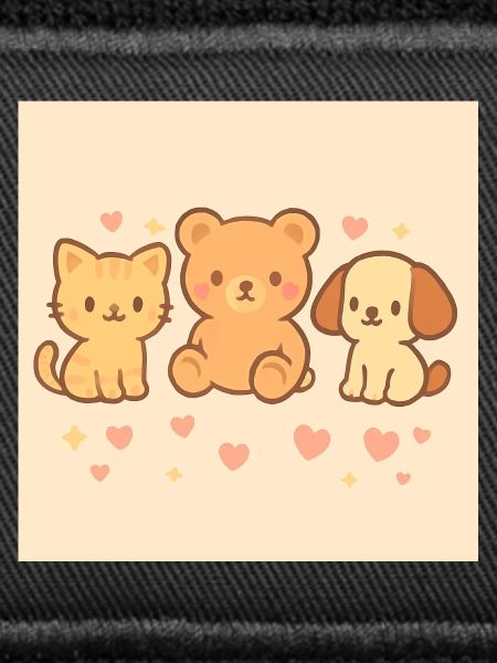 Cute cartoon drawing.