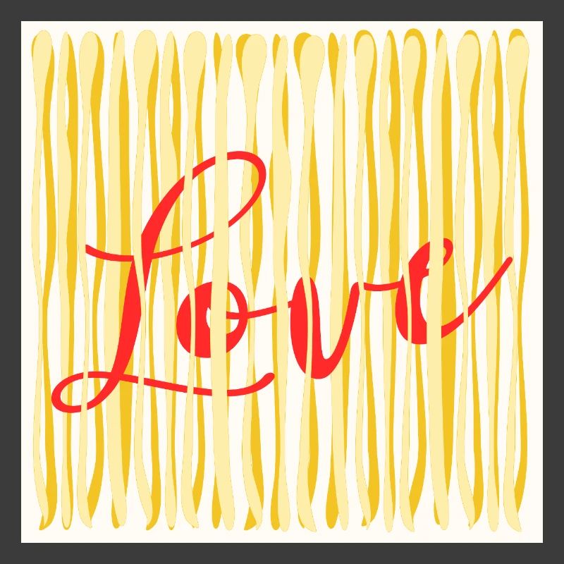 ICH LIEBE DAS KOCHEN VON PASTA-SPAGHETTI