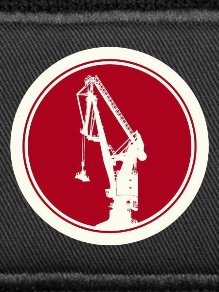 Harbour Crane Silhouette 04
