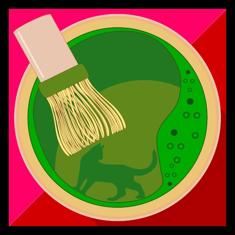 Chat Thé Vert Matcha