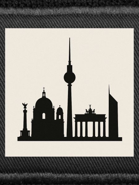 Berlin Skyline Silhouette