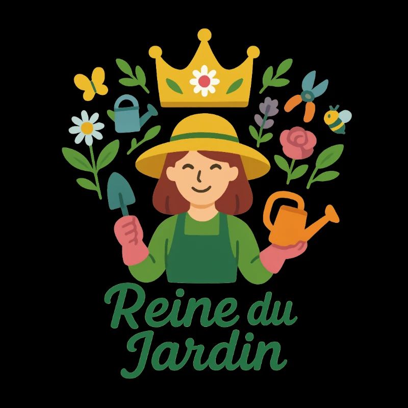 Reine du jardin