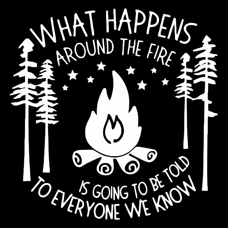 Feuer um den Lagerfeuer-Geist