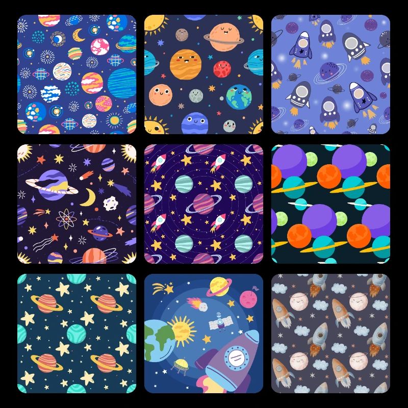 Kindliche kosmische Designs