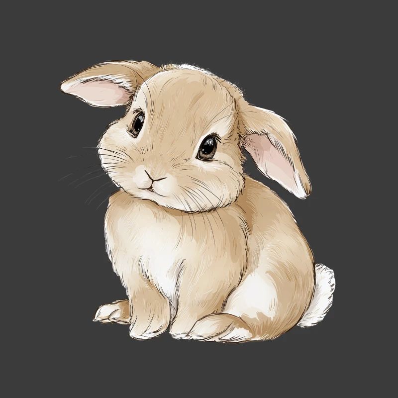 Mignon bébé lapin lapin