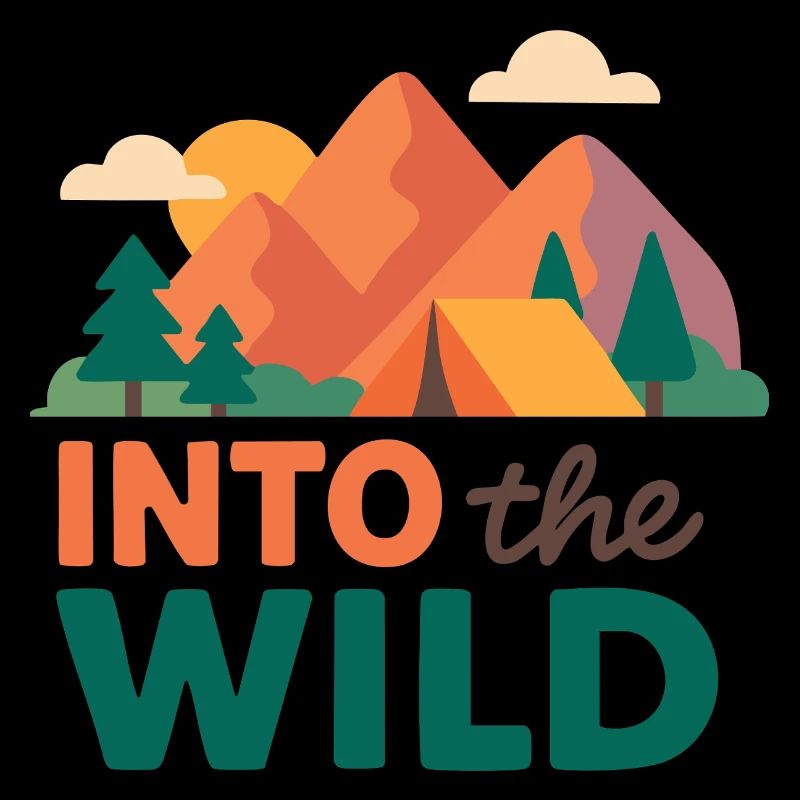 Mountains and forest wilderness