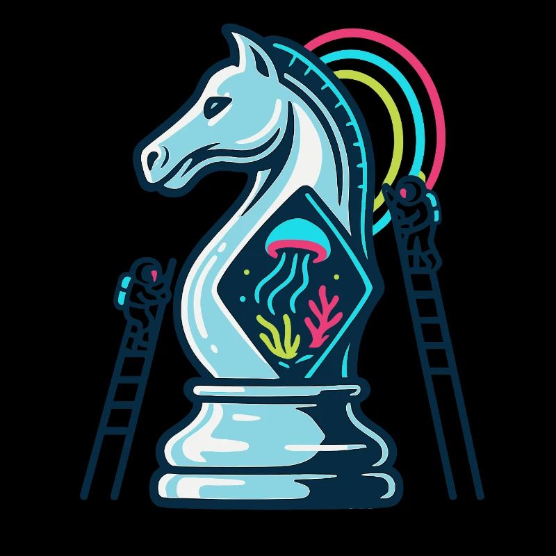 Deep Sea Chess Knight