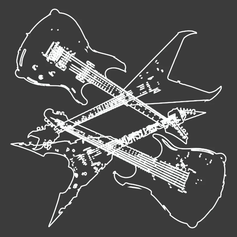 Conception de composition de guitares électriques