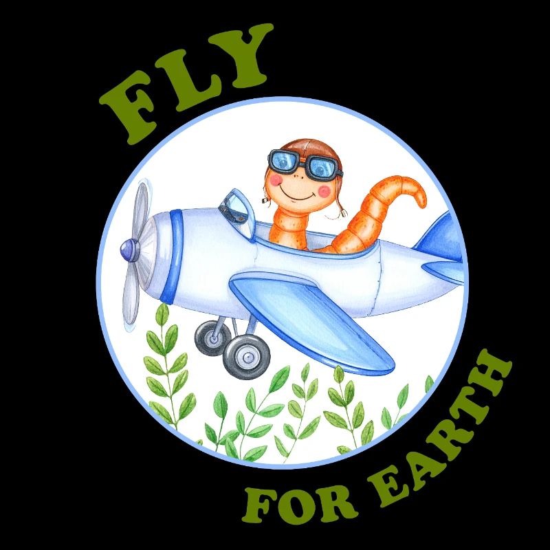 Eco Pilot – Earthworm on an airplane