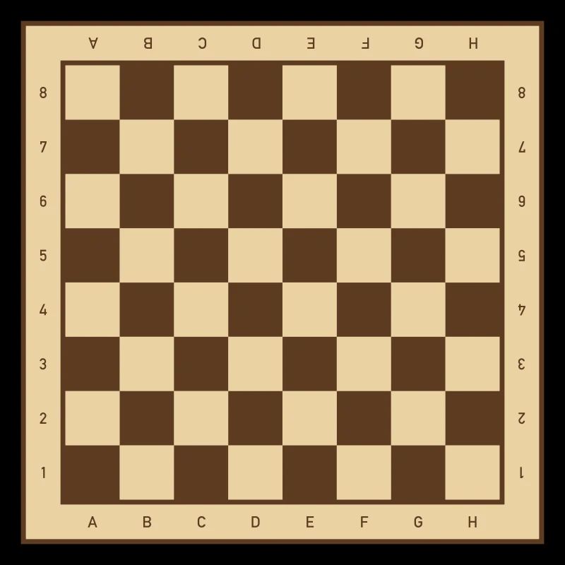 Klassisches Schachbrett Design