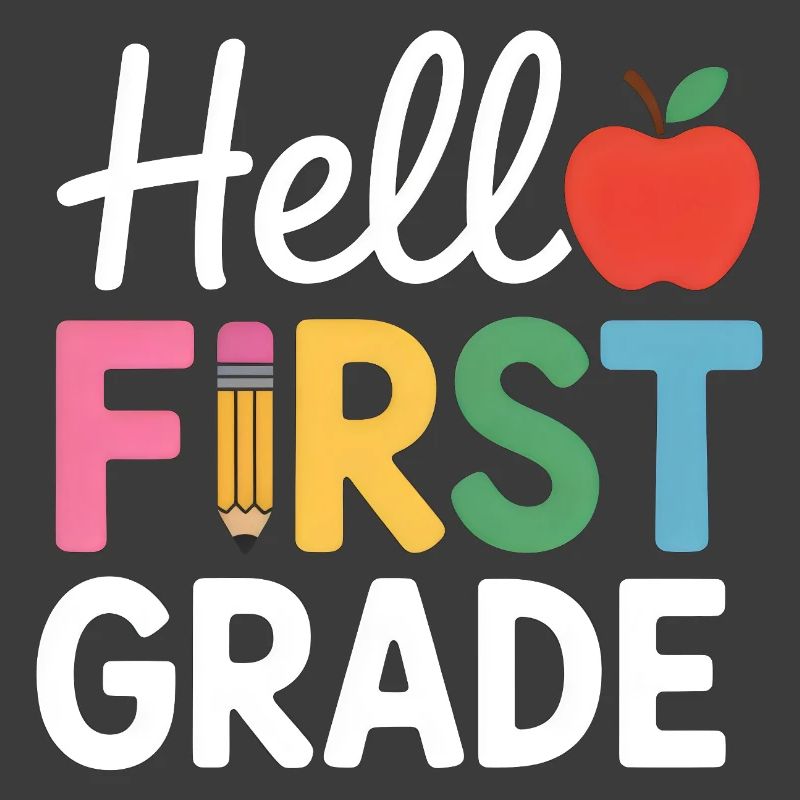 Hello First Grade Back To School
