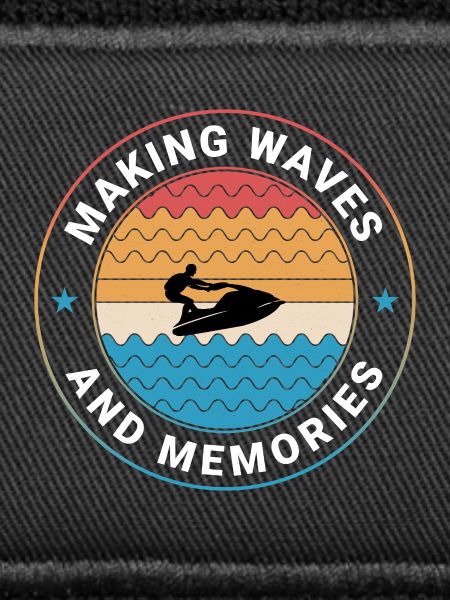 Retro Sunset Wave Rider 