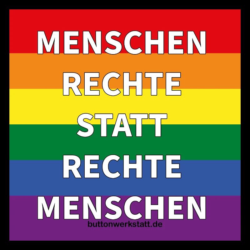 Menschenrechte statt rechte Menschen