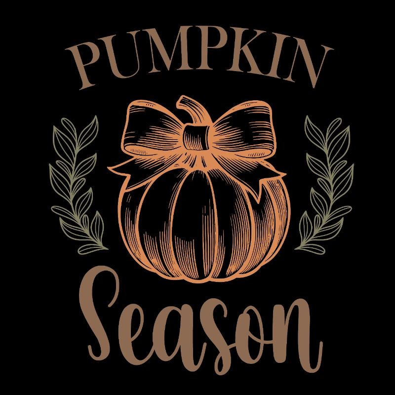 Pumpkin Season Script Design for Holidays