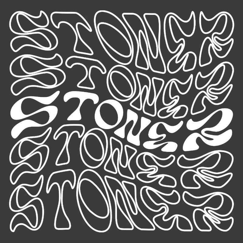 Conception typographique Stoner Rock