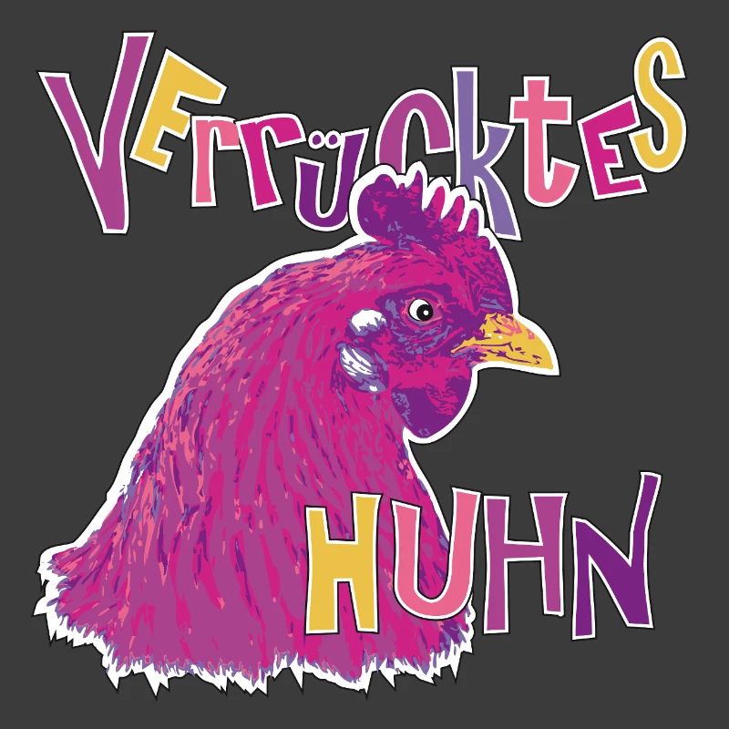 Colorful Crazy Chicken