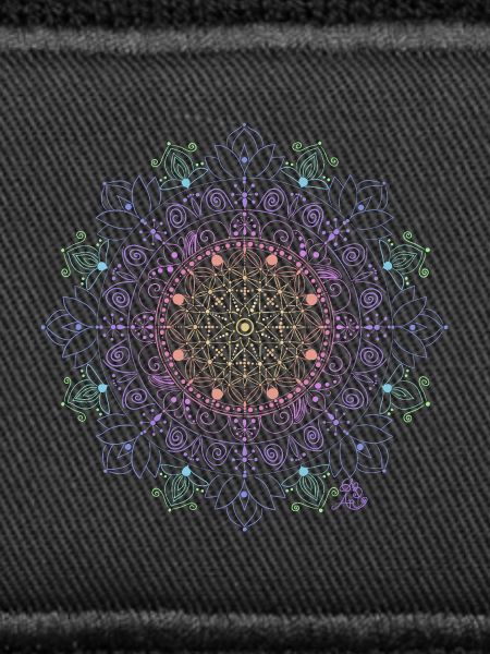 Glowing Mandala Pattern