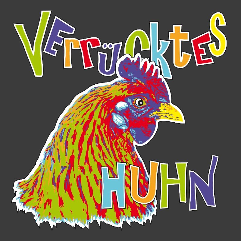Colorful Crazy Chicken