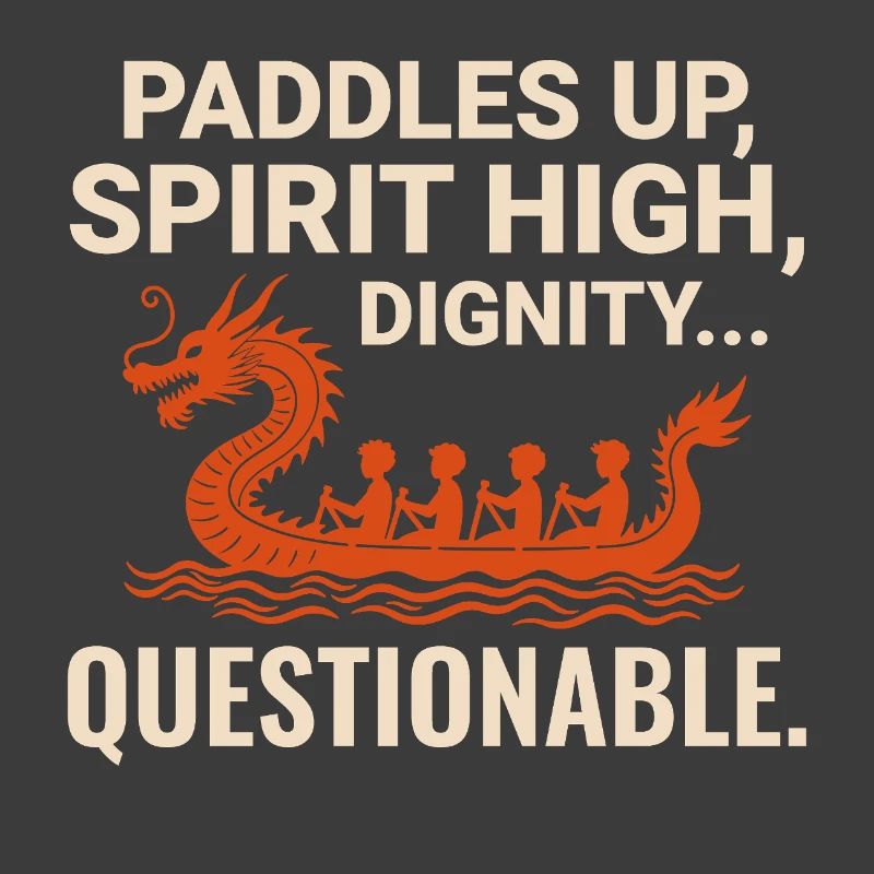 Drachenboot-Rennmannschaft