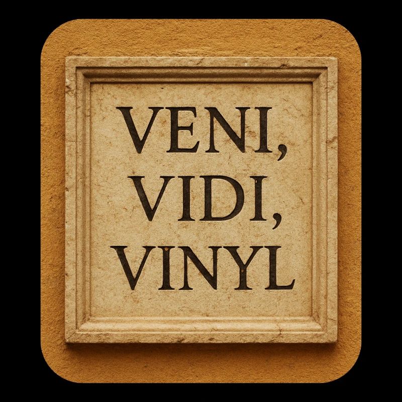 Veni, Vidi, Vinyle
