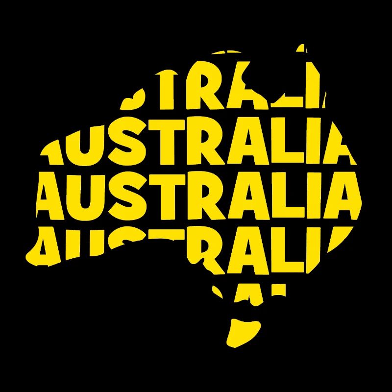 Australia - Australia - Map - Outline