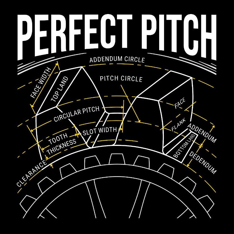 Anatomie der Zahnräder – Perfect Pitch Edition