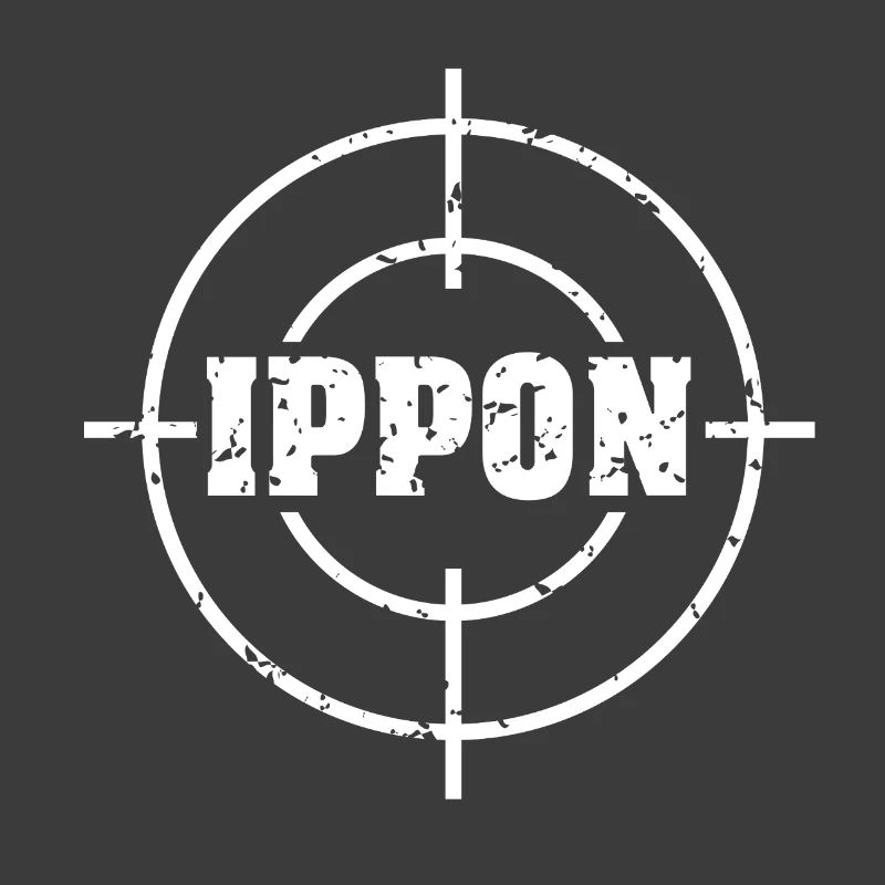 Target_judo_ippon_grunge_karsten_weiss