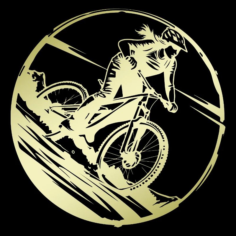 Vélo de montagne Silhouette de vélo