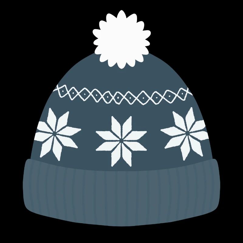 Nordic Snowflake Beanie
