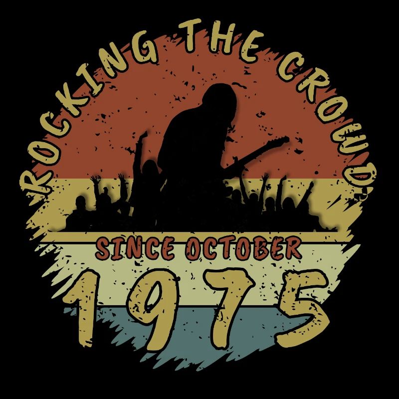 50. Geburtstag Rocking the crowd GIT 10/1975