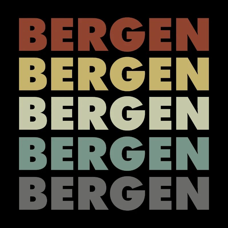 Bergen - Norway - Norge - Norwegen - Lettering