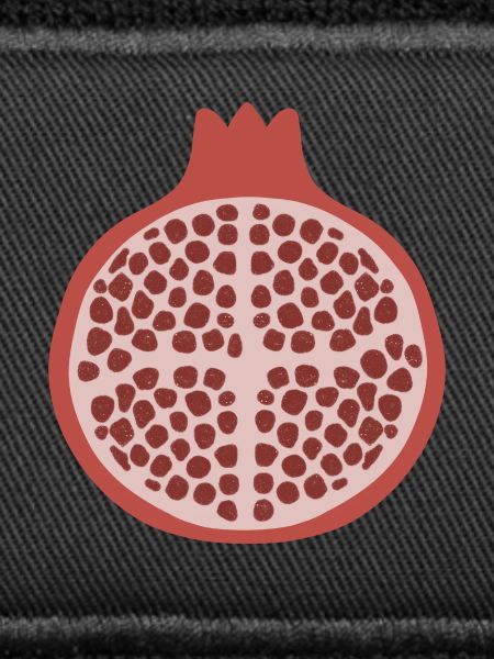 Pomegranate Half