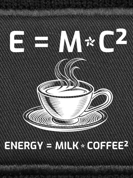 Kaffeetrinker Kaffeeformel E=MC2