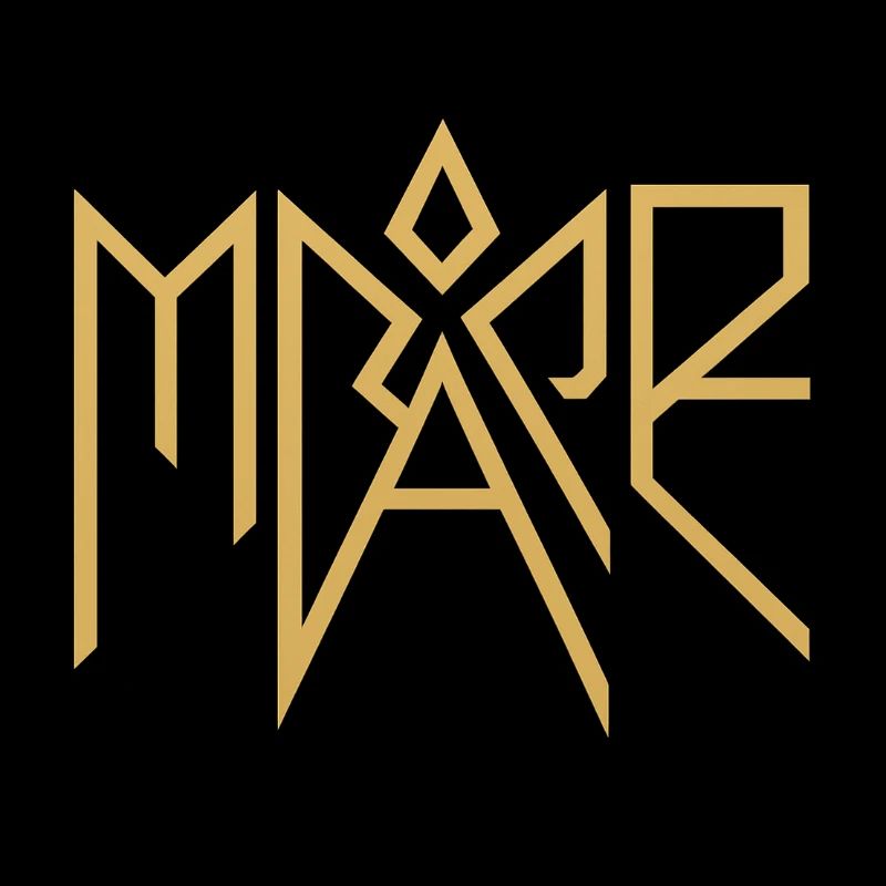 Mare Gold Glyph Logo