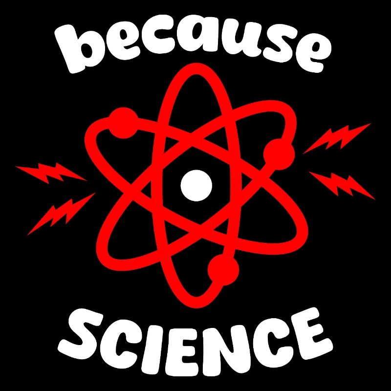 Because Science Atom Rouge