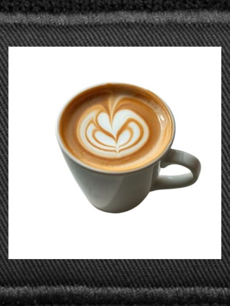 Latte Herzkunst Becherdesign