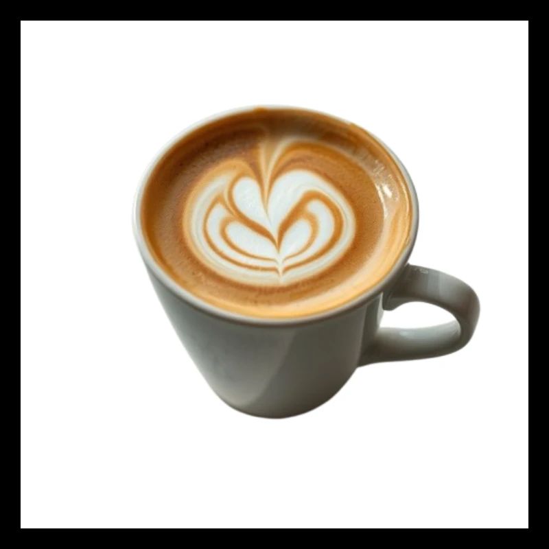 Latte Heart Art Mug Design