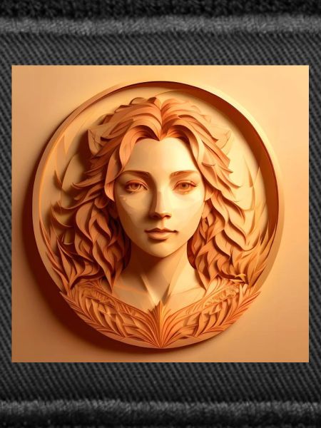Circular Foliage Portrait