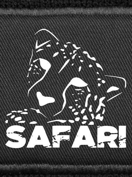 Safari Léopard Silhouette