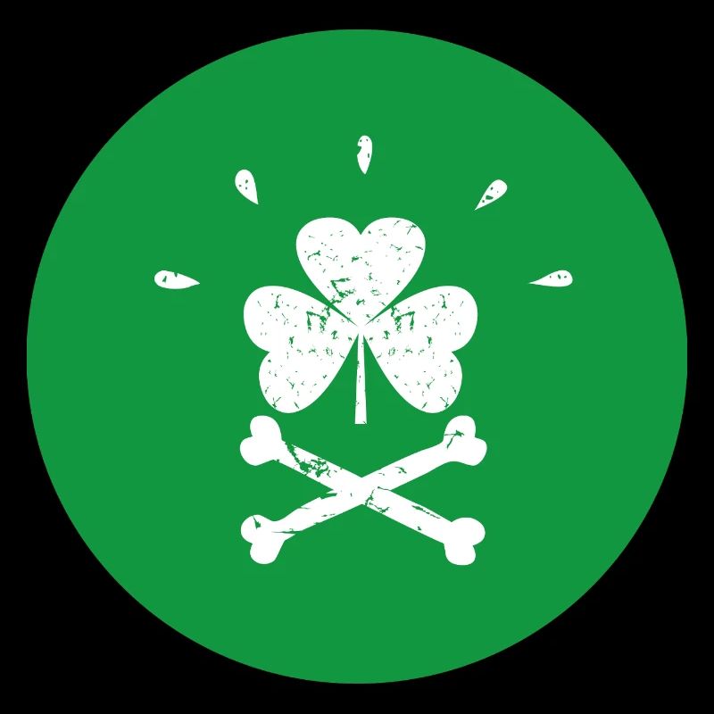 Joyeuse Roger Shamrock Saint-Patrick