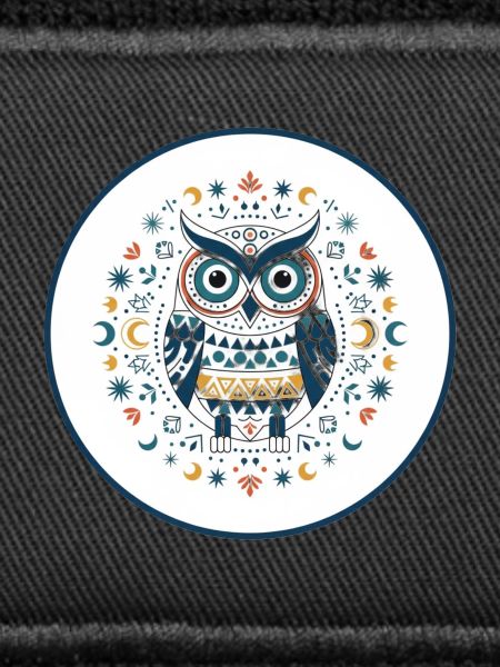 Tawny Owl Mandala Pattern