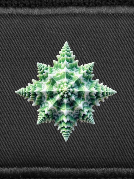 Coque étoile verte