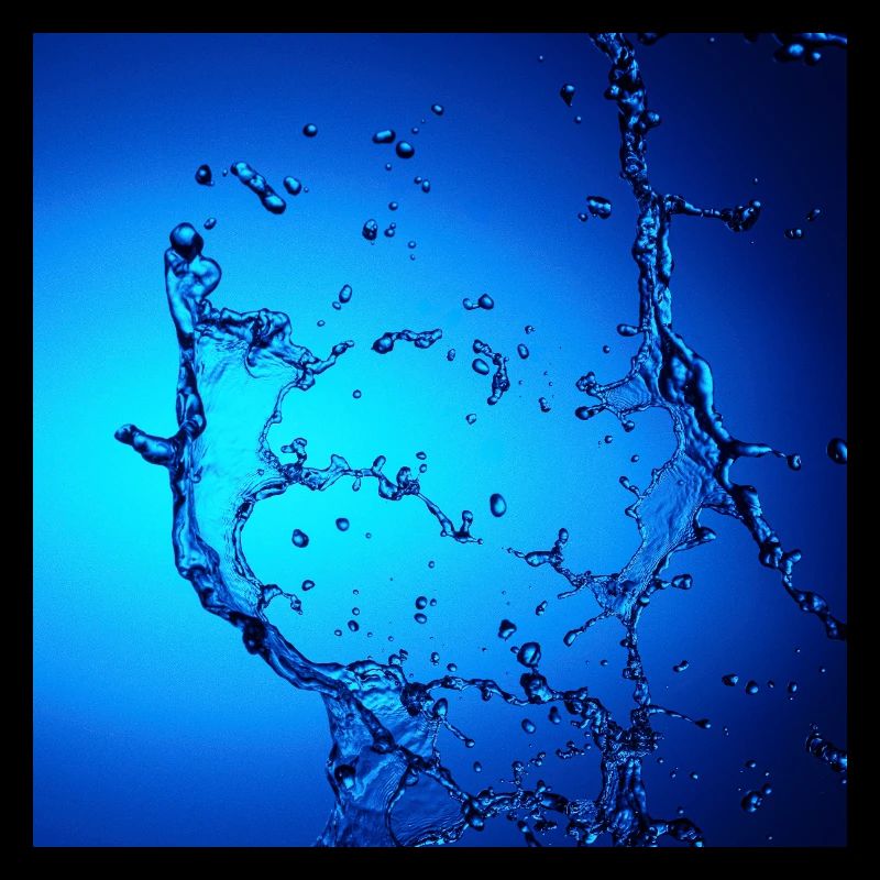 Une touche de bleu rien que pour vous