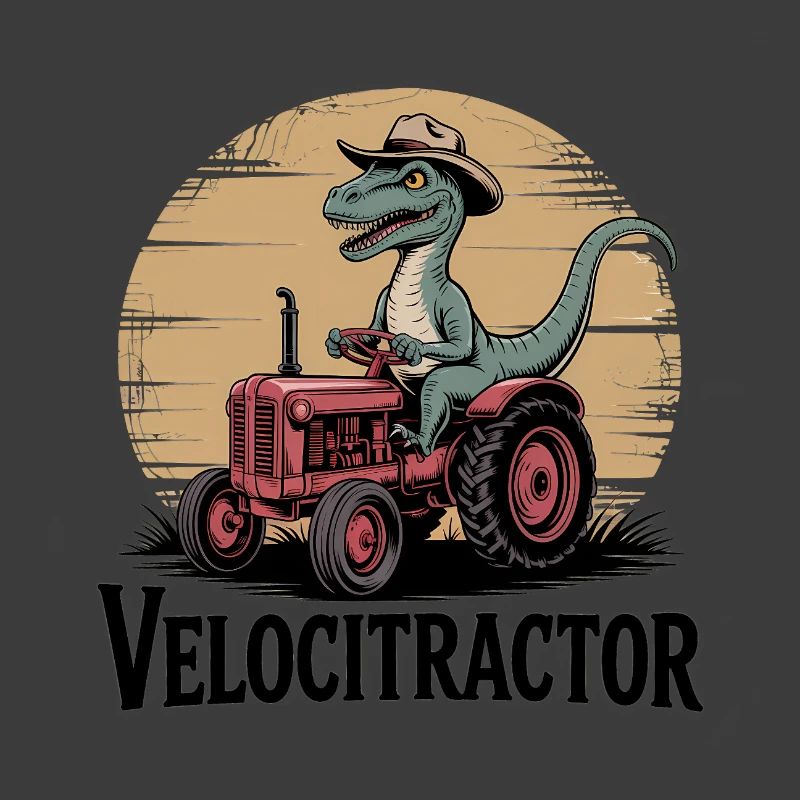 Velocitractor - Funny T-Shirt
